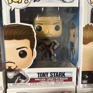 Funko POP! Marvel Avengers Endgame Tony Stark #449 Quantum Suit Vinyl Bobble-Hea